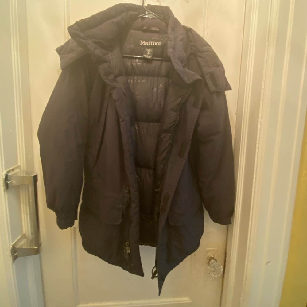 Black Marmot Winter Coat - Boys